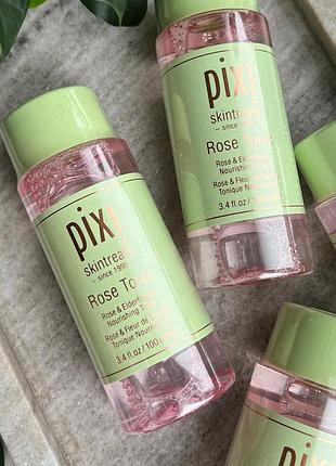 Тонік з рожевою водою pixi rose tonic 100 ml