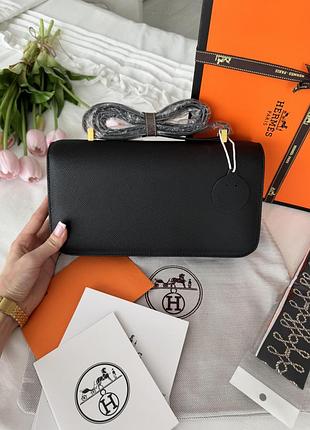 Hermes constance black gold 26x14x6 2
