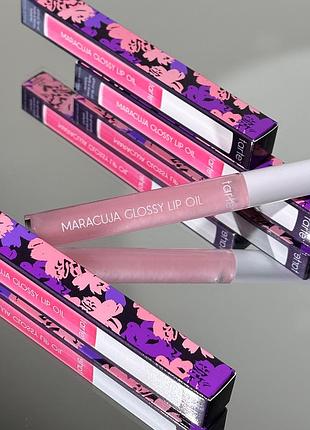 Масло-блеск для губ tarte maracuja glossy lip oil (sheer pink) 4.14 ml