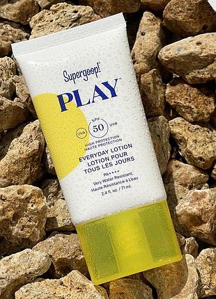 Солнцезащитный лосьон для лица и тела supergoop play everyday lotion spf50 (71 ml)