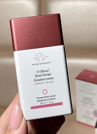 Краплі для створення румʼянцю drunk elephant o-bloos rosi drops 30 ml