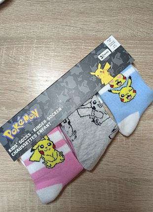 Носки детские pokémon 23-26