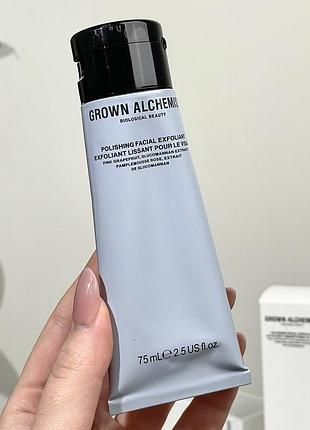 Нежный эсфолиант для лица grown alchemist polishing facial exfoliant 75 ml