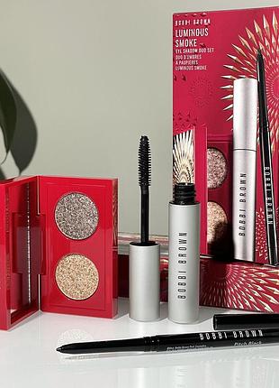 Набор для макияжа bobbi brown luminous smoke eye shadow duo set