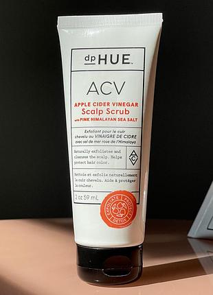 Скраб для кожи головы с гималайской солью dphue apple cider vinegar scalp scrub 59 ml travel size