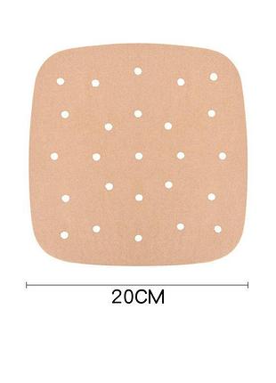 Форма для аэрогриля с дырками 20*20см 50шт one size