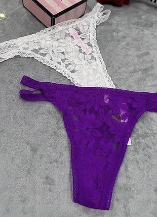 Комплект трусики вікторія секрет оригінал victoria’s secret