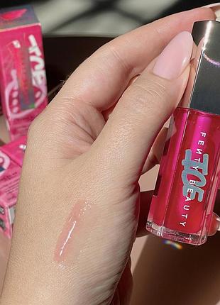 Блеск для увеличения обьема губ fenty beauty gloss bomb ice cooling lip luminizer (berry jelly) 9 ml