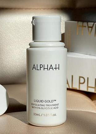 Тонік для обличчя з гліколевою кислотою 5% alpha-h liquid gold with glycolic acid 30 ml