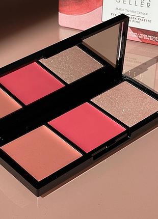 Контурная палетка laura geller made to multitask eye, lip, cheek palette think pink 3.2 g