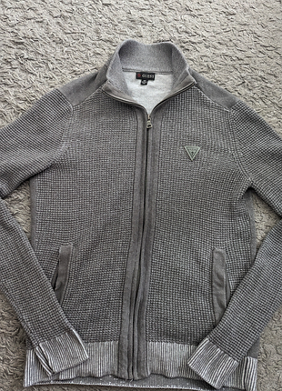 Шикарная кофта на замке от guess, size s(может быть на м), хорошо тянется, плечи 44 подмышки 50 рукав 69 длина 67