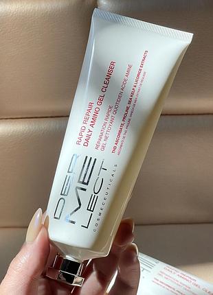 Очищуючий гель для вмивання dermelect rapid repair daily amino gel cleanser 120ml (без коробочки)