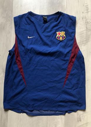 Футбольна майка nike barcelona