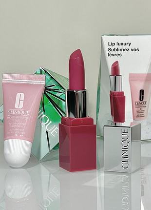 Набор для губ clinique lip lixury mini set