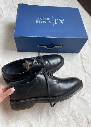 Мужские туфли armani jeans