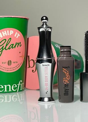 Набор benefit mini mascara & brow gel duo