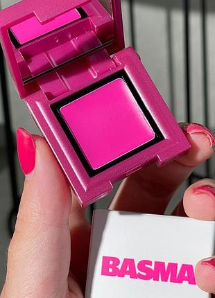 Кремові рум'яна-тінт для губ basma the cream blush (fuchsia) 1.2 g (без коробочки, з набору)