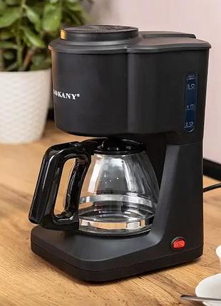 Кавоварка краплинна sokany 600 мл з підігрівом кавника 950 вт shop