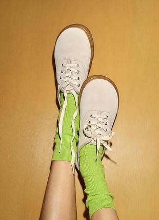 Замшевые кроссовки barefoot