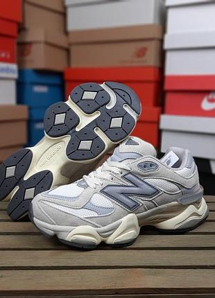 Balance 9060 серые на лимонной подошве