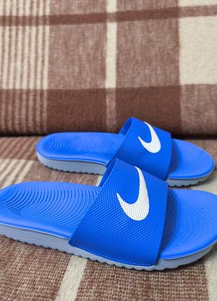 Детские тапки шлепанцы nike