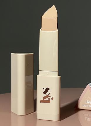 Тональна основа в стіку lys beauty triple fix serum skin tint foundation stick (ln6 light nude) 7.2 g