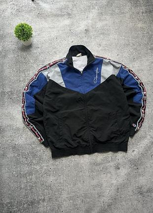 Чоловіча куртка/ вітровка champion nylon lampas jacket