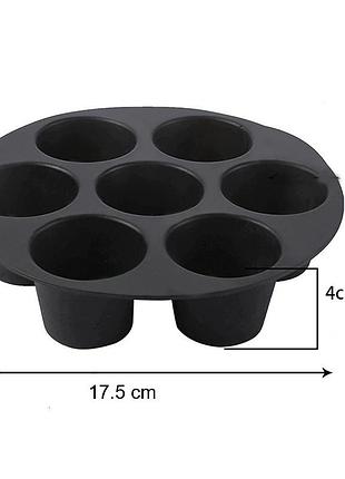 Силиконовая форма для кексов 17,5см one size