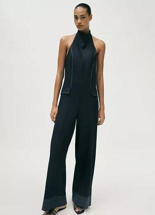 Комбінезон жіночий синій zara new