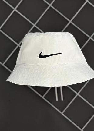 Панама белая nike
