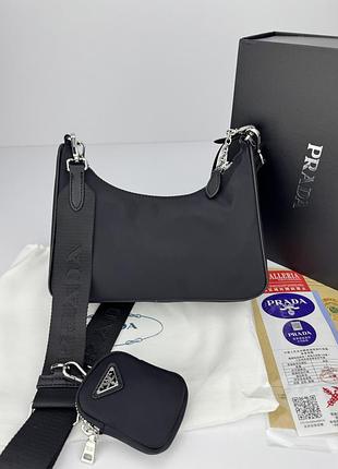 Prada black 24х13х6 2
