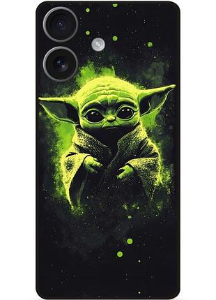 Силіконовий чохол бампер для iphone 17 з малюнком grogu 1