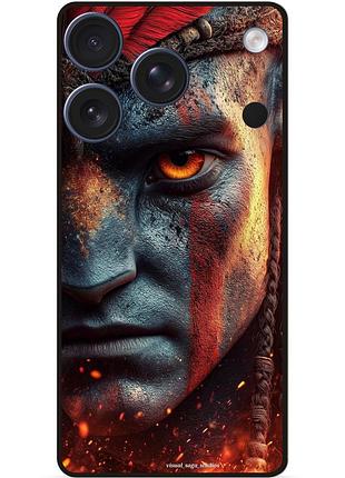 Силиконовый чехол для iphone 17 pro с рисунком avatar аватар