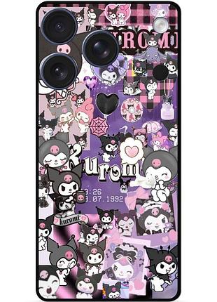 Чохол силіконовий бампер для iphone 17 pro max з малюнком куромі kuromi