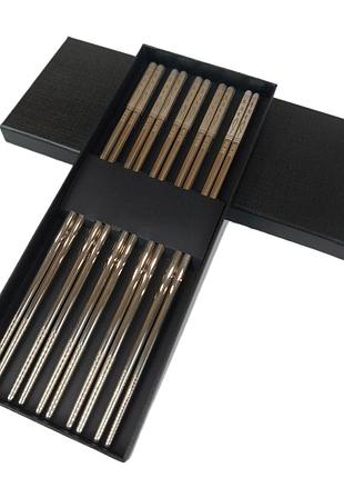 Подарункова коробка для палочок для суши 5 пар one size