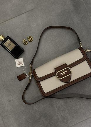 Oach morgan square crossbody bag large [магнітна коробка] 26x14x7