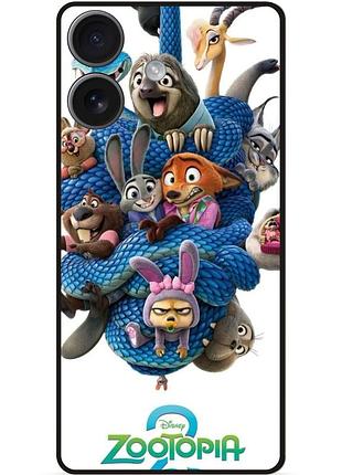 Силіконовий чохол бампер для iphone 17 з малюнком zootopia 15