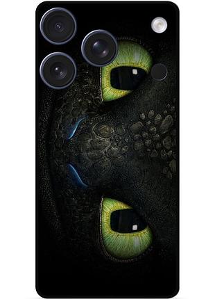 Силіконовий чохол бампер для iphone 17 pro з малюнком как приручить дракона