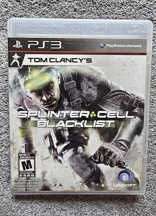 Tom clancy's splinter cell: blacklist, eng,б/у, ps3 playstation 3