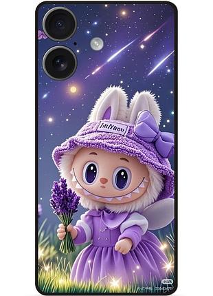 Силіконовий бампер чохол для iphone 17 з малюнком labubu лабубу