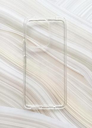 Прозрачный силиконовый чехол на xiaomi redmi 13