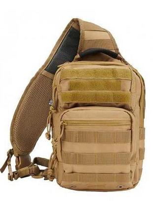 Рюкзак brandit us cooper everydaycarry sling 8л 30 x 22 x 13 cm койот 8036-1