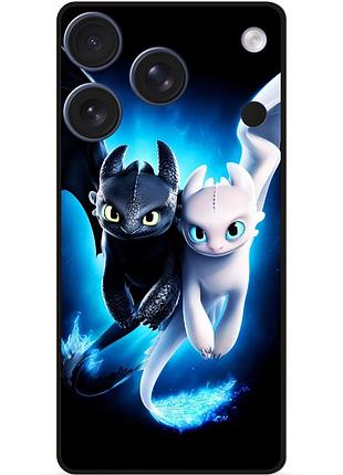 Силиконовый чехол для iphone 17 pro max как приручить дракона dragon