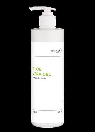 Гель до депиляции "алоэ вера" epilax silk touch gel 500мл