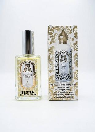 Парфуми жіночі тестер attar collection crystal love for her 60 мл духи