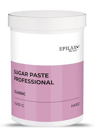 Сахарная паста для шугаринга "hard" epilax silk touch professional sugar paste 1400г