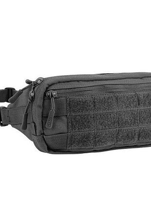 Тактическая сумка на пояс mil-tec fanny pack molle 235 х 60 х 120 мм черный (13512502)
