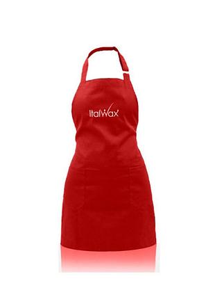 Фірмовий фартух italwax, червоний