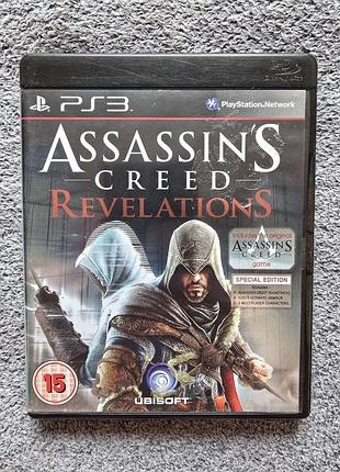 Assassin's creed: revelations, російська версія,б/у, ps3 playstation 3
