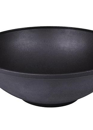 Сковорода чугунная wok brizoll 300х103мм